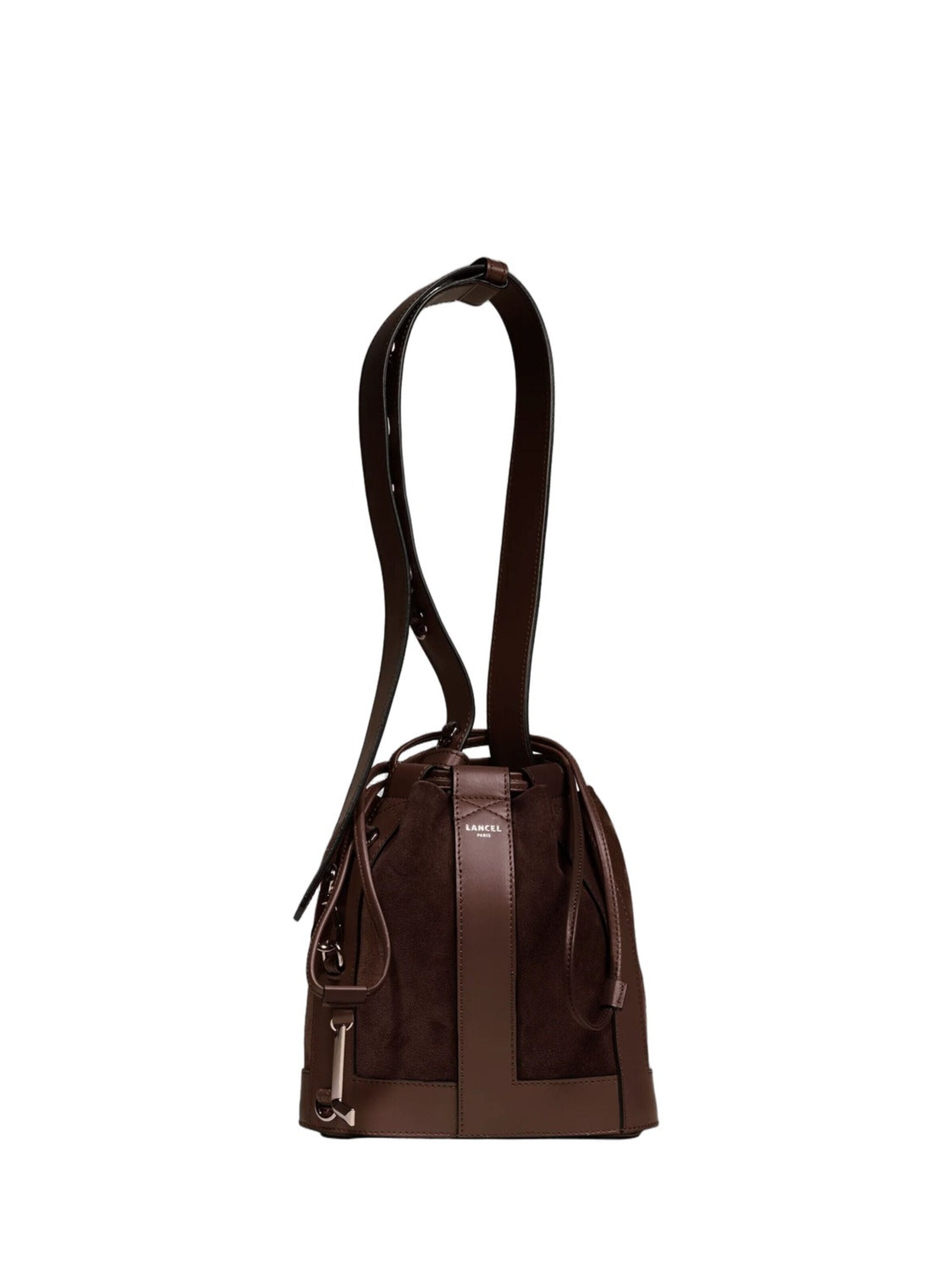 Sac bandoulière 'Elles Animation' Lancel en marron : devant