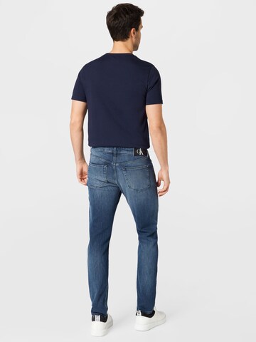 Calvin Klein Jeans Tapered Jeans in Blau