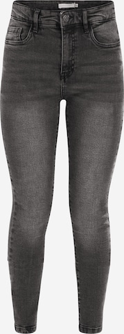 Denim Project - Skinny Vaquero 'EMMA' en gris: frente