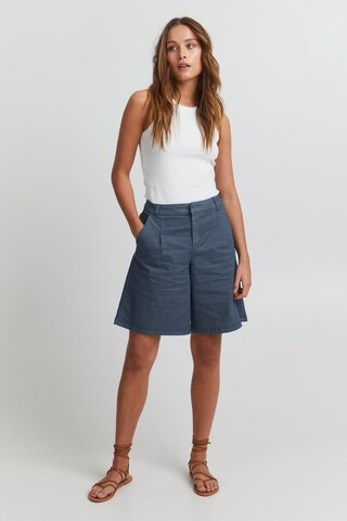 PULZ Jeans - Pierna ancha Pantalón 'ROSITA' en azul