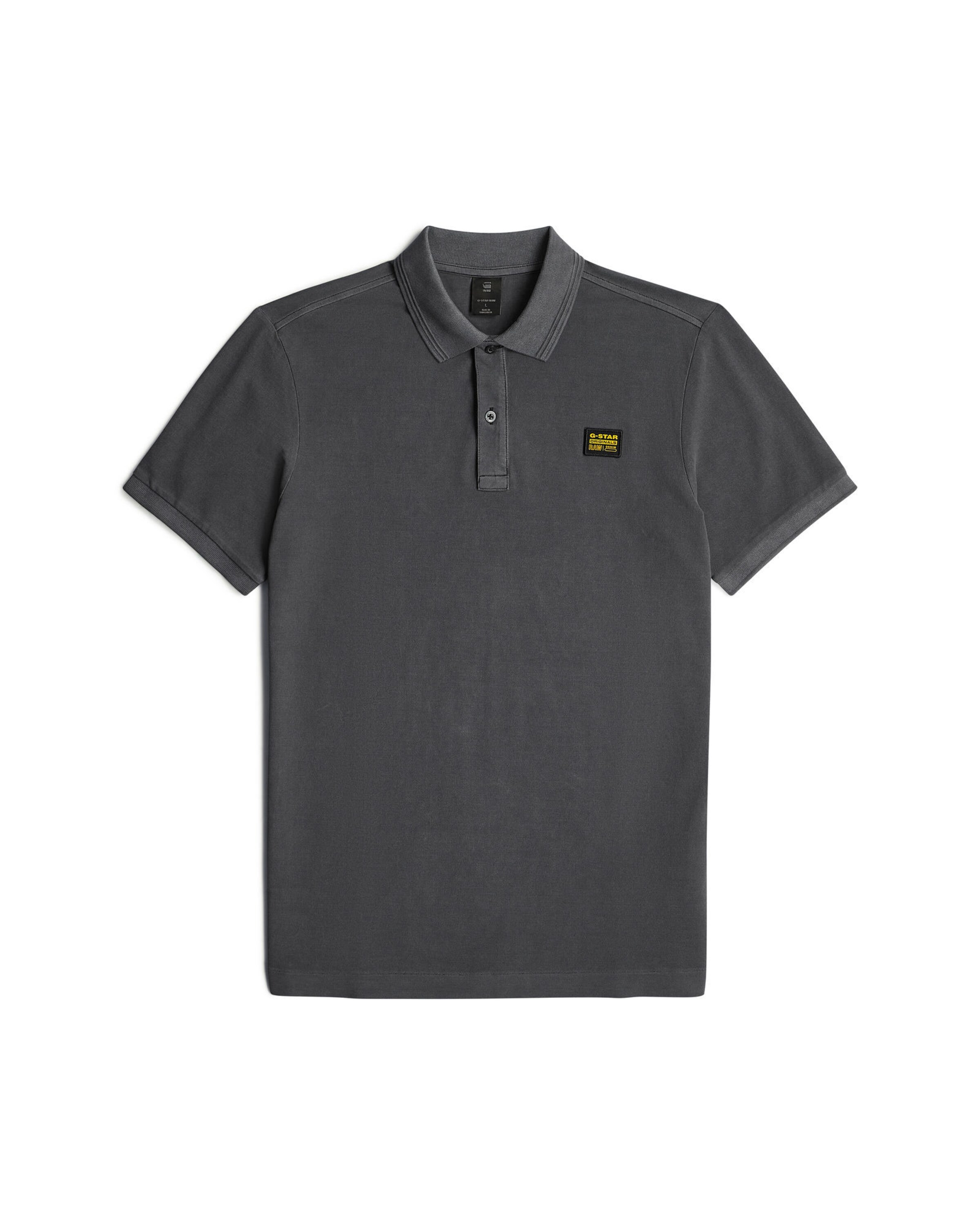 G-STAR Poloshirt 'Dunda' in Grau: Vorderseite