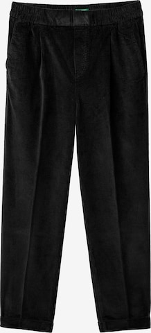 UNITED COLORS OF BENETTON Tapered Housut värissä musta: etupuoli