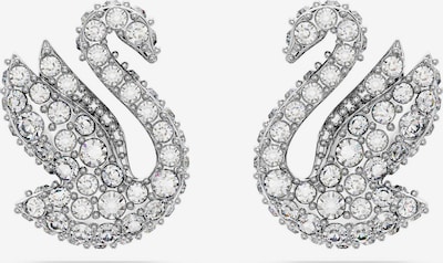 Swarovski Korvakoru 'Swan' värissä hopea / läpinäkyvä, Tuotenäkymä