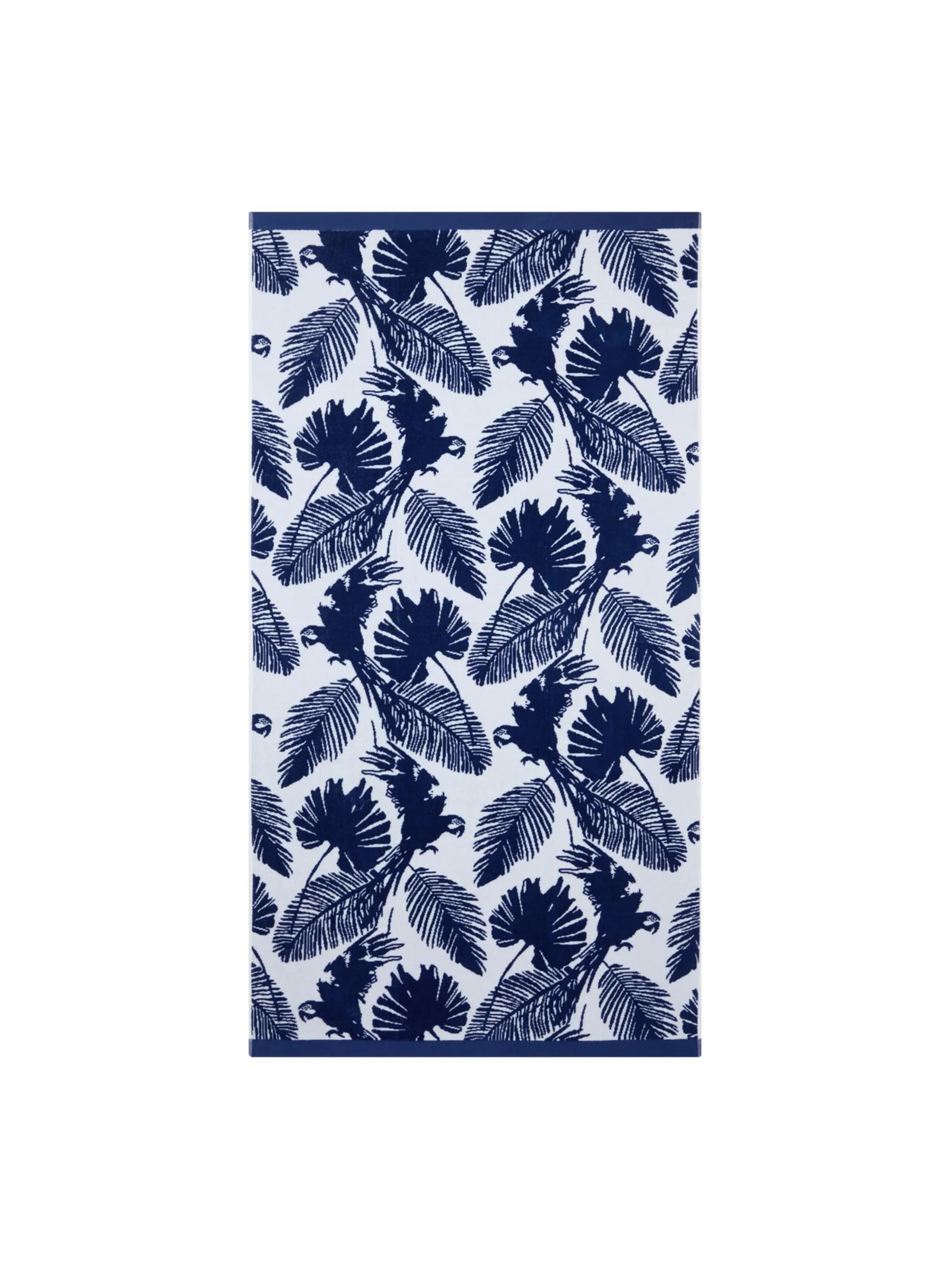 Serviettes Vilebrequin en bleu : devant