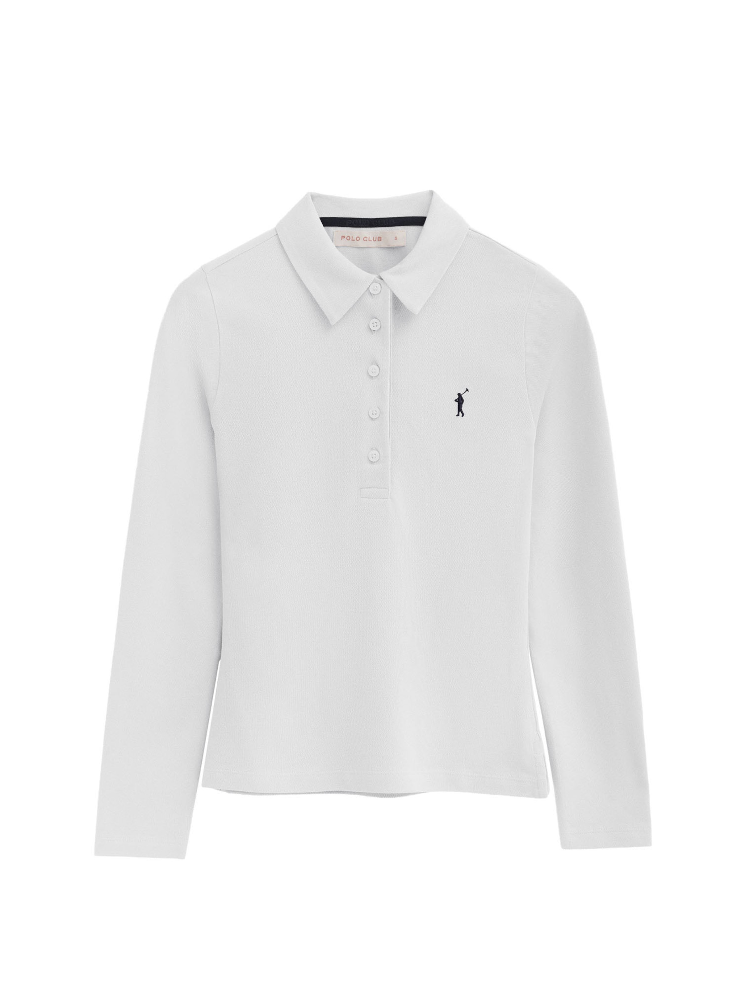Polo Club Poloshirt 'Priyanka' in Weiß: Vorderseite