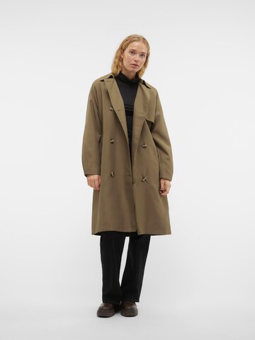 VERO MODA Between-Seasons Coat 'DOREEN' in Green