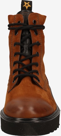 Paul Green Lace-Up Ankle Boots in Brown