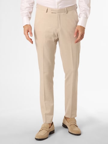 Finshley & Harding Regular Chino 'California' in Beige: voorkant