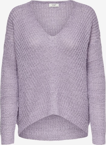 JDY Sweater 'NEW MEGAN' in Purple