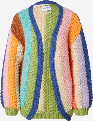 FRNCH PARIS Knit Cardigan 'LOBELIA' in Mixed colors: front