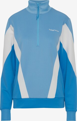 The Jogg Concept Zip-Up Hoodie 'Jcsima' in Blue: front