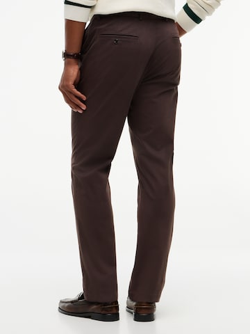 TOMMY HILFIGER Slimfit Chinobyxa 'DENTON ESSENTIAL' i brun: baksida