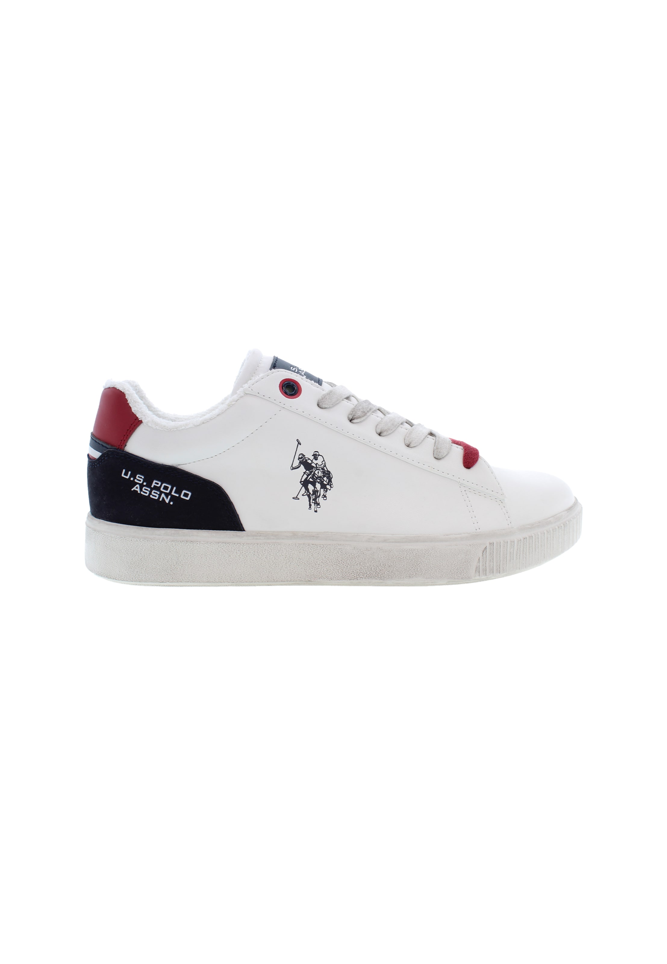 Baskets basses 'Tymes' U.S. POLO ASSN. en blanc