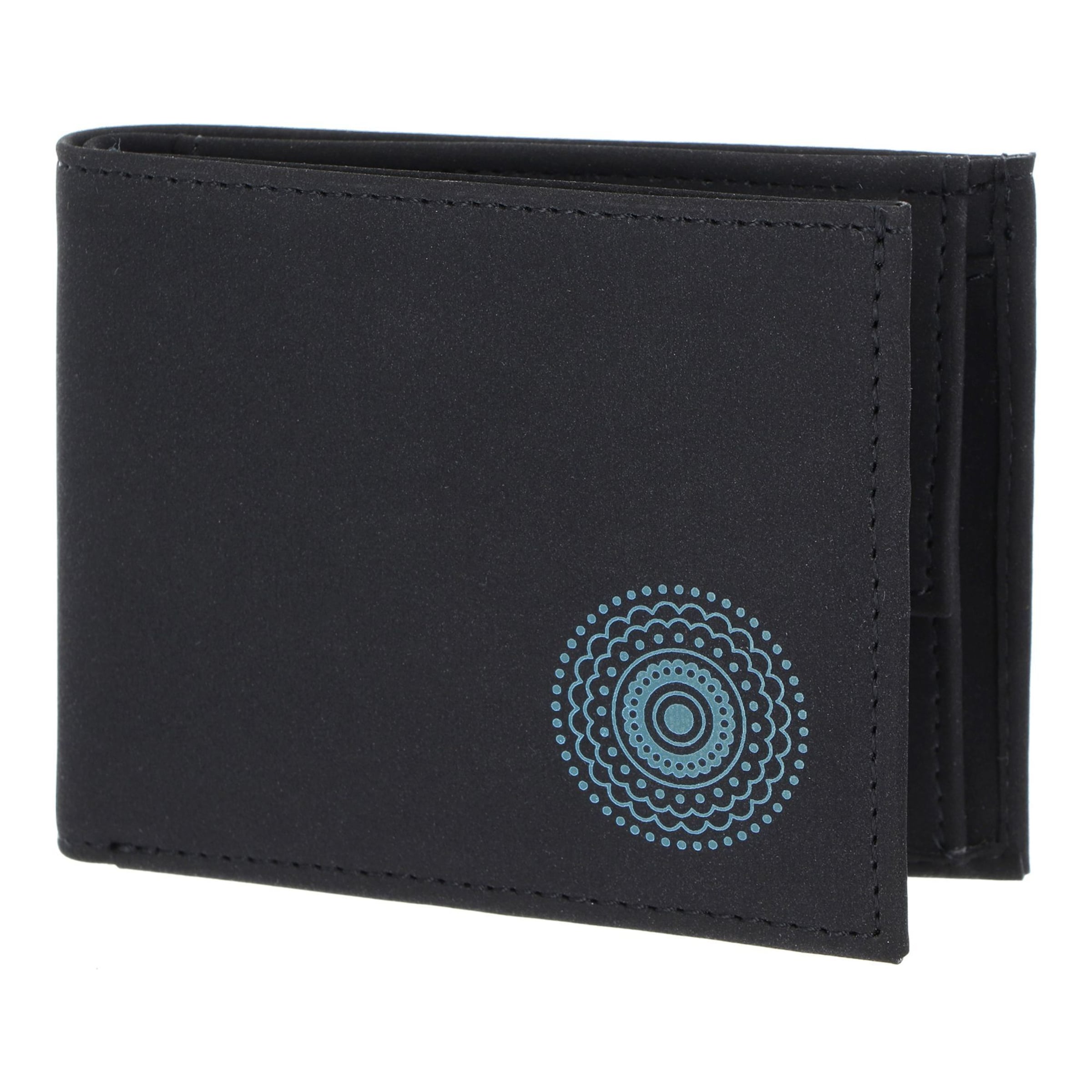 Porte-monnaies 'New Cryptan' OXMOX en noir : devant