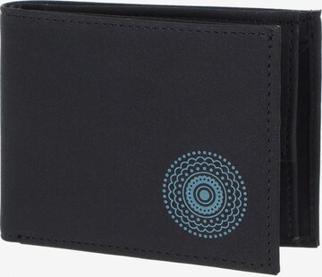 Porte-monnaies 'New Cryptan' OXMOX en noir : devant