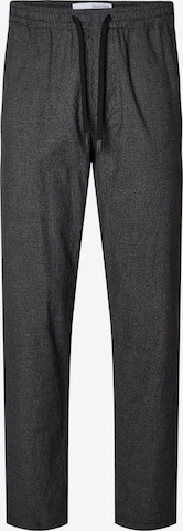 SELECTED HOMME Slim fit Pants 'Fred' in Grey: front