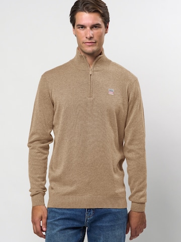 Pull-over ' Julius ' VINSON en gris : devant