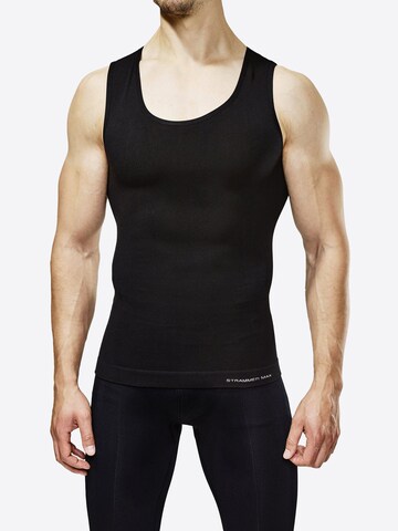 Strammer Max Performance Shirt 'Compression' in Schwarz