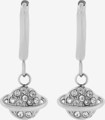 Akzent Earrings 'Zion, langlebig' in Silver: front
