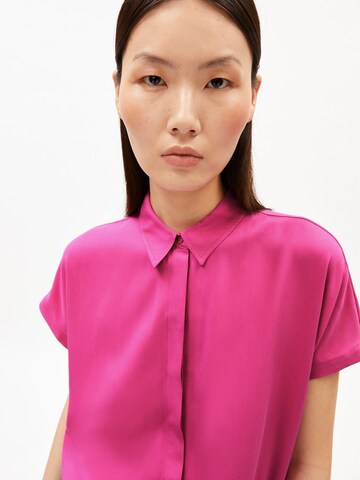 Chemisier 'LARISAANA' ARMEDANGELS en rose