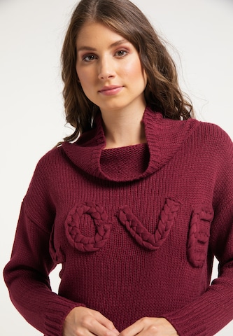 IZIA Pullover in Rot