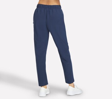 SKECHERS Regular Sporthose in Blau