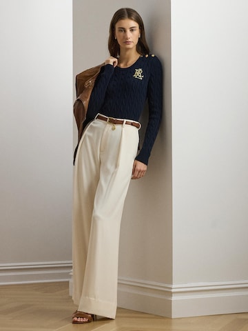 Lauren Ralph Lauren Petite Sweater 'MONTIVA' in Blue