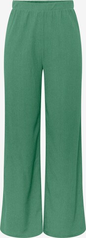 Pantaloni 'Alka' de la PIECES pe verde: față