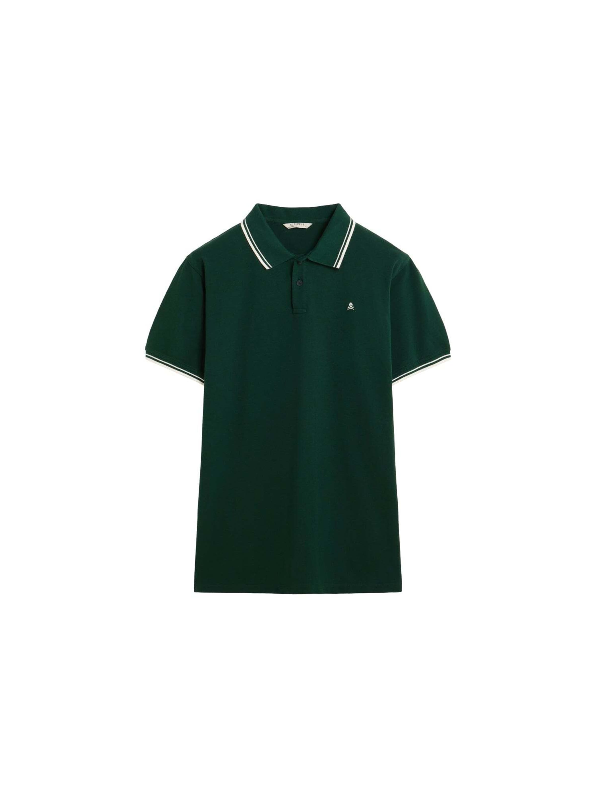 Scalpers T-shirt 'Sportif' i grön: framsida