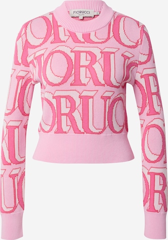 Pull-over Fiorucci en rose : devant