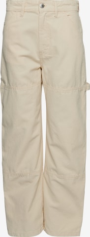Superdry Loose fit Pants in Beige: front
