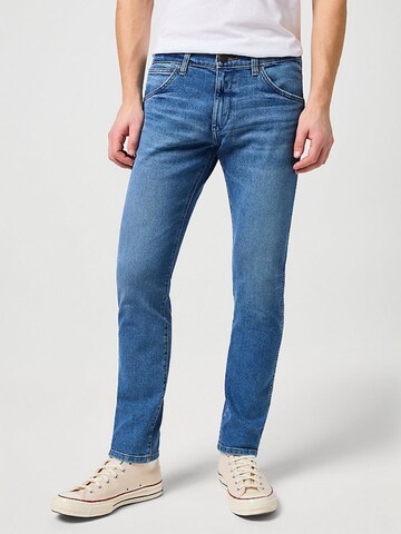 WRANGLER Skinny Farmer 'Bryson Smoke Sea' - kék: elől