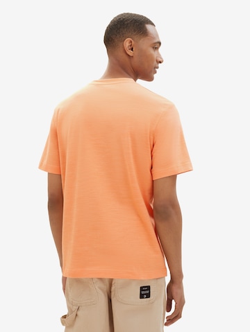 TOM TAILOR T-Shirt in Orange