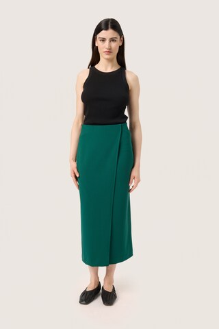 SOAKED IN LUXURY - Falda 'Bea' en verde
