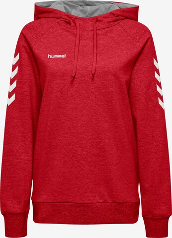 Sweat de sport Hummel en rouge : devant