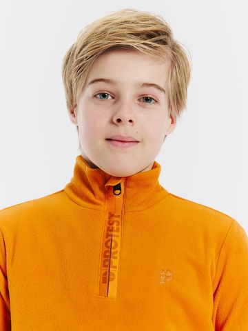 PROTEST Athletic Sweatshirt 'Reperfecty JR' in Yellow