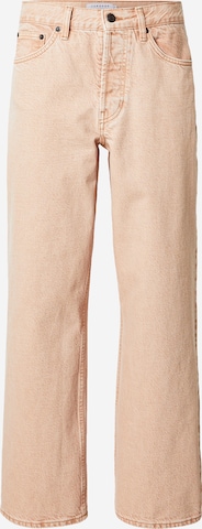 TOPSHOPWide Leg/ Široke nogavice Traperice 'Column' - narančasta boja: prednji dio