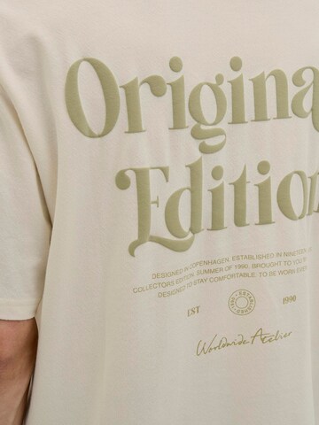 T-Shirt JACK & JONES en beige