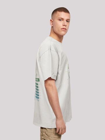 F4NT4STIC Shirt 'Harry Potter Wingardium Leviosa' in Grau