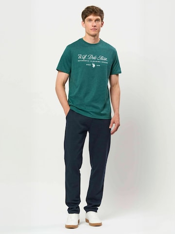 Coupe regular Chemise ' UMDag ' U.S. POLO ASSN. en vert