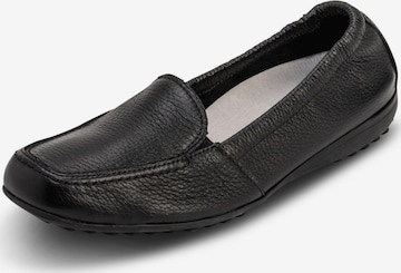 VITAFORM Moccasins in Black: front