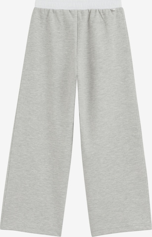 WE Fashion Wide Leg Housut värissä harmaa: etupuoli
