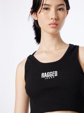 The Ragged Priest Top in Schwarz