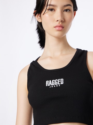 The Ragged Priest Top in Zwart