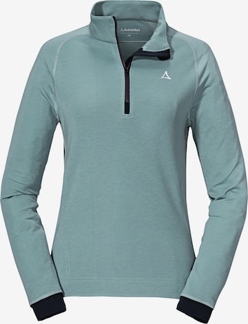 Pull-over de sport 'Dirt Track' Schöffel en bleu : devant