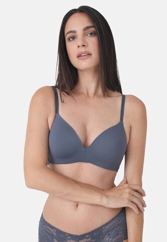 sassa T-Shirt BH 'Classic' in Blau: Vorderseite