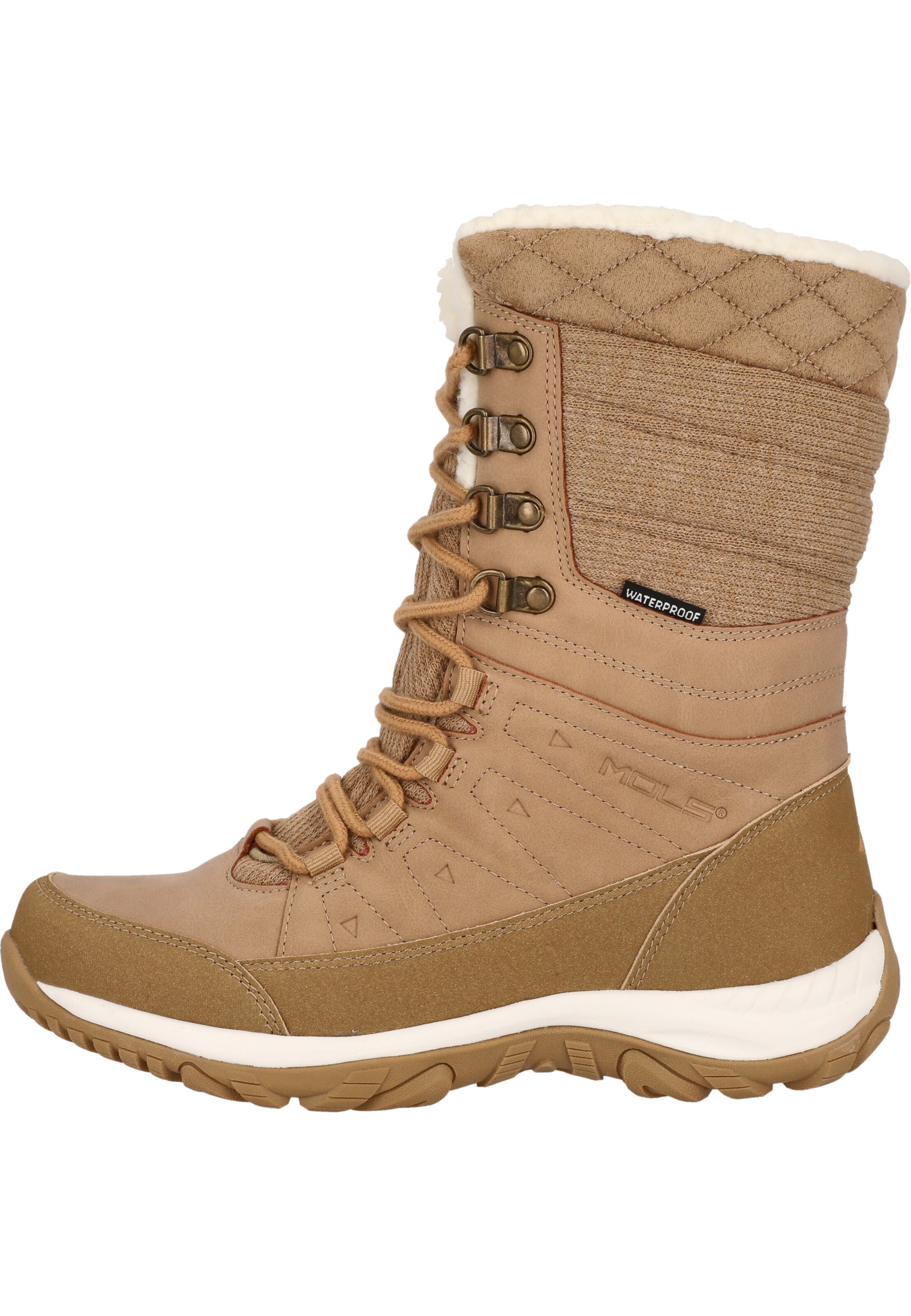 Mols Winterstiefel 'Bakan' in Beige