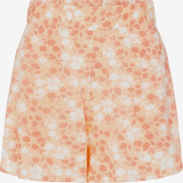 PIECES Regular Shorts 'Nya' in Orange: predná strana