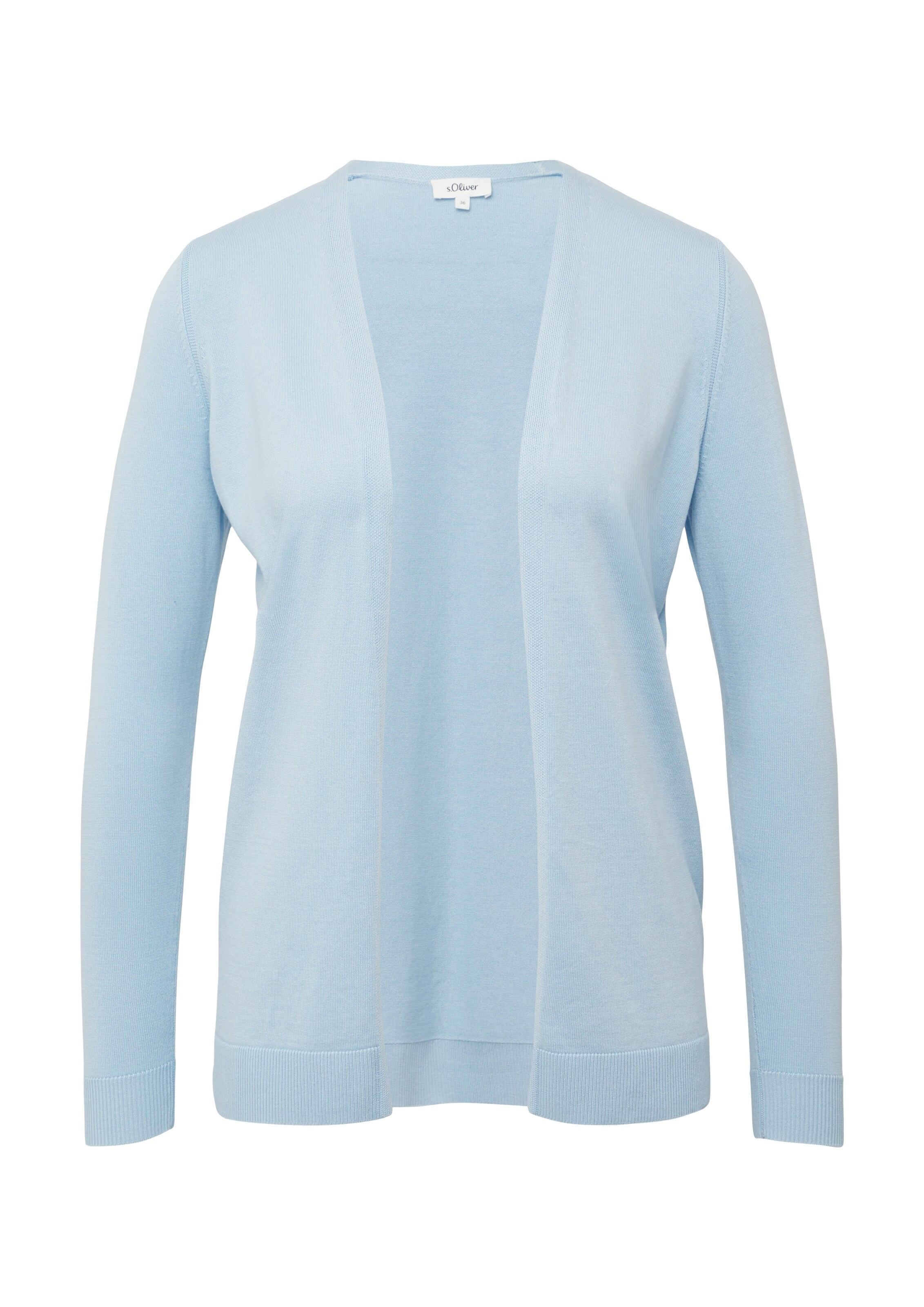 Cardigan s.Oliver en bleu : devant