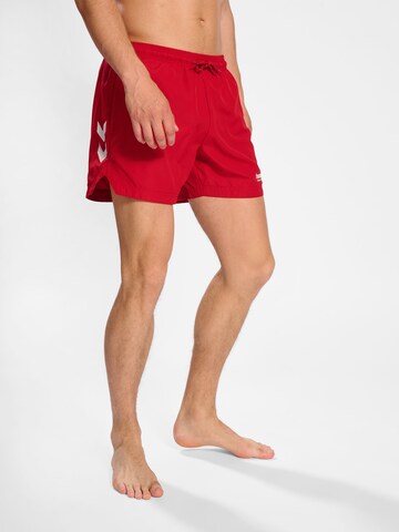 Hummel Boardshorts 'Lgc Ned' in Rot